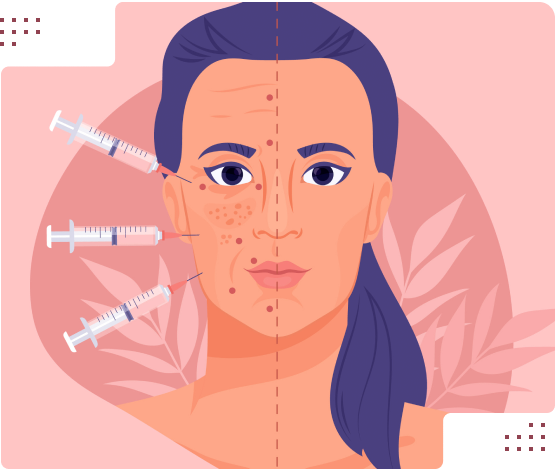 بوتاکس صورت و بدن و تعریق