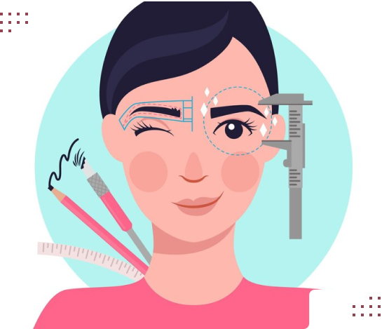 مراحل کاشت ابرو